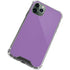 Color Pop VHS Purple iPhone 11 Pro Max Clear Case
