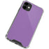 Color Pop VHS Purple iPhone 12 Clear Case