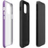 Color Pop VHS Purple iPhone 12 Impact Case