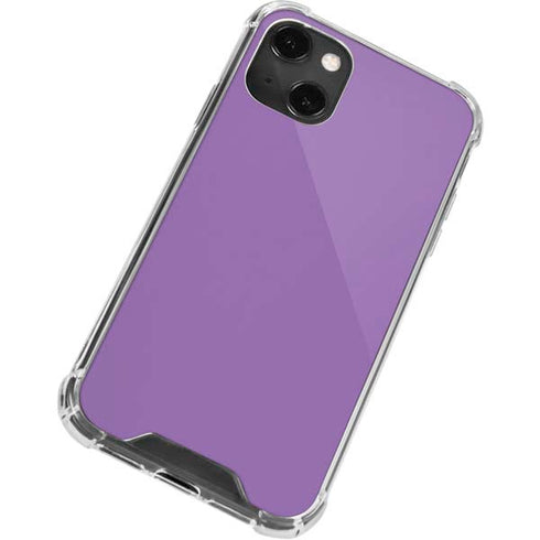 Color Pop VHS Purple iPhone 13 Mini Clear Case