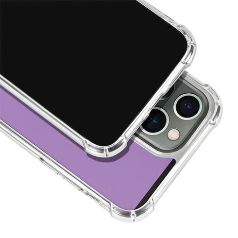 Color Pop VHS Purple iPhone 13 Pro Clear Case