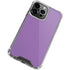 Color Pop VHS Purple iPhone 13 Pro Clear Case