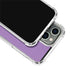 Color Pop VHS Purple iPhone 14 Pro Clear Case