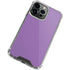 Color Pop VHS Purple iPhone 14 Pro Clear Case