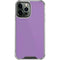 Color Pop VHS Purple iPhone 14 Pro Max Clear Case