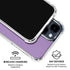 Color Pop VHS Purple iPhone 15 Plus Clear Case