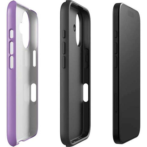 Color Pop VHS Purple iPhone 16 Plus Impact Case