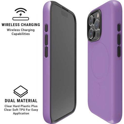 Color Pop VHS Purple iPhone 16 Pro Magsafe Impact Case