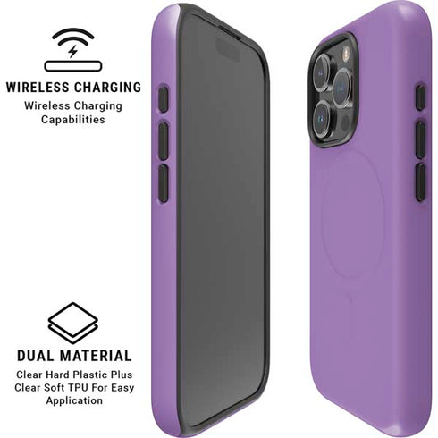 Color Pop VHS Purple iPhone 16 Pro Max Magsafe Impact Case