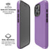 Color Pop VHS Purple iPhone 16 Pro Max Magsafe Impact Case