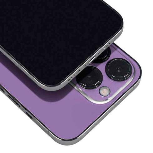Color Pop VHS Purple iPhone 16 Pro Skin