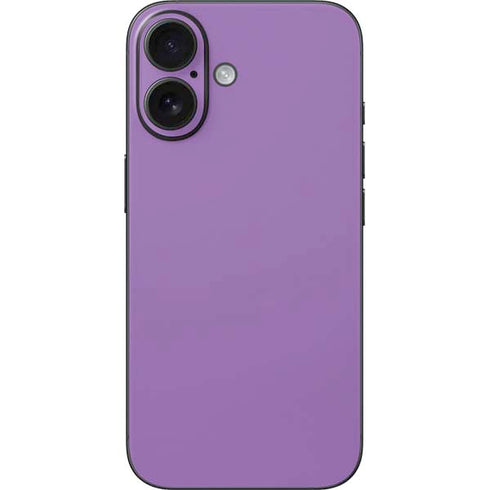 Color Pop VHS Purple iPhone 16 Skin