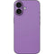 Color Pop VHS Purple iPhone 16 Skin