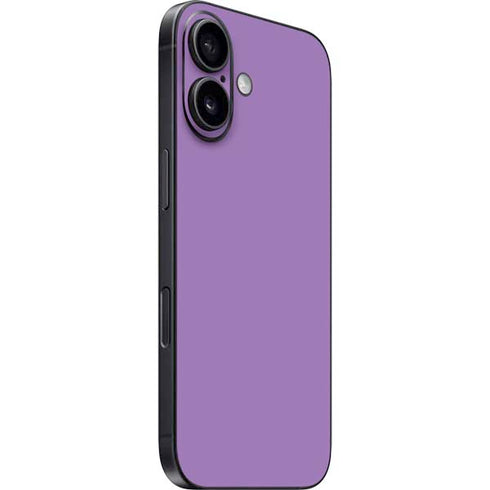 Color Pop VHS Purple iPhone 16 Skin