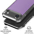Color Pop VHS Purple iPhone 17 Air Clear Case