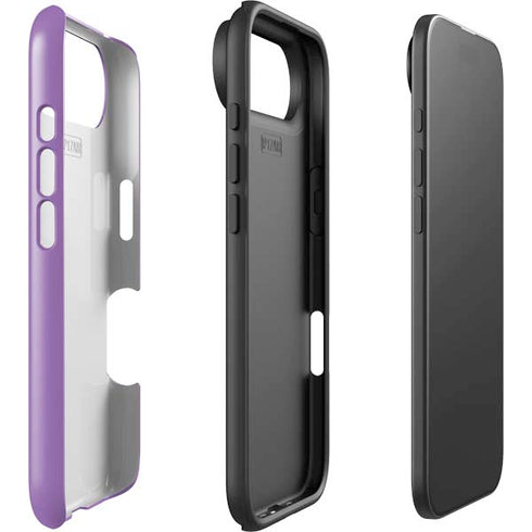 Color Pop VHS Purple iPhone 17 Air Impact Case