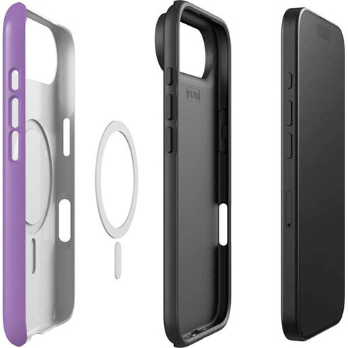 Color Pop VHS Purple iPhone 17 Air Magsafe Impact Case
