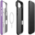 Color Pop VHS Purple iPhone 17 Air Magsafe Impact Case