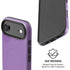 Color Pop VHS Purple iPhone 17 Air Magsafe Impact Case