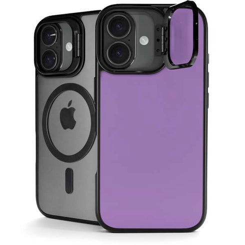 Color Pop VHS Purple iPhone 17 Kickstand Case