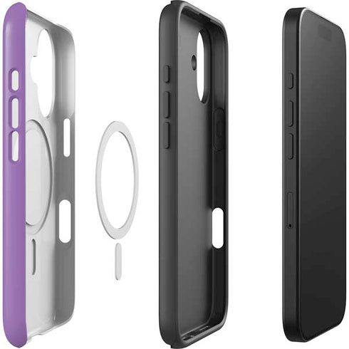 Color Pop VHS Purple iPhone 17 Magsafe Impact Case