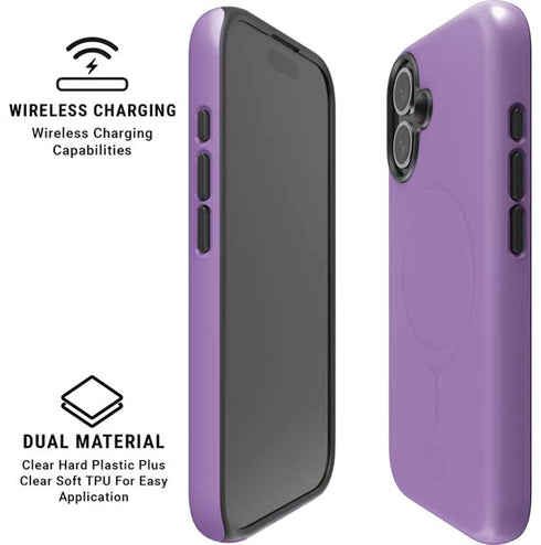 Color Pop VHS Purple iPhone 17 Magsafe Impact Case