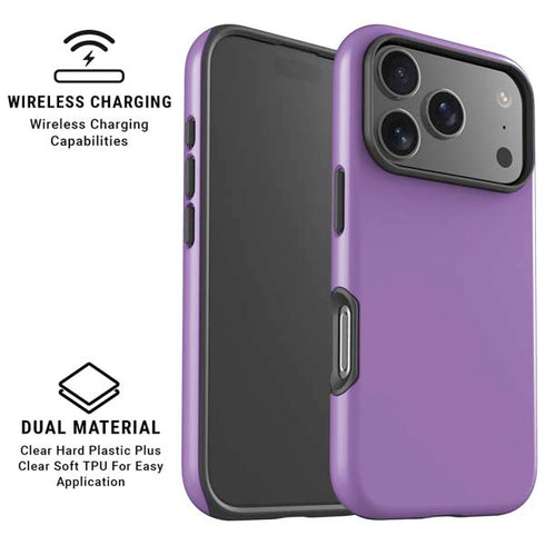Color Pop VHS Purple iPhone 17 Pro Magsafe Impact Case