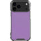 Color Pop VHS Purple iPhone 17 Pro Max Clear Case
