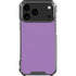 Color Pop VHS Purple iPhone 17 Pro Max Clear Case