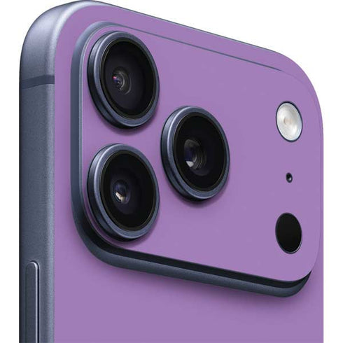 Color Pop VHS Purple iPhone 17 Pro Skin