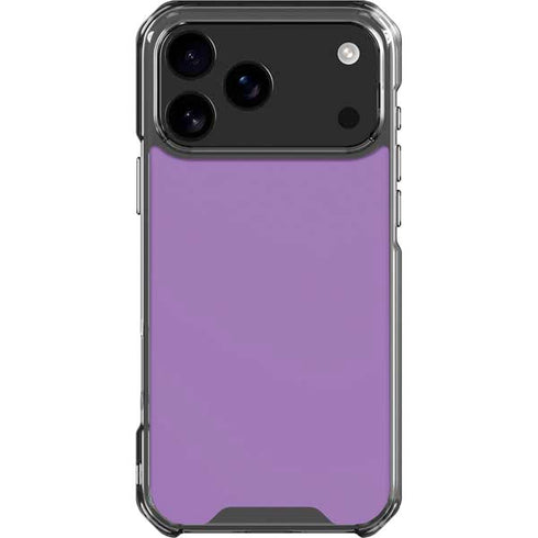 Color Pop VHS Purple iPhone 18 Pro Max Clear Case