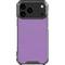 Color Pop VHS Purple iPhone 18 Pro Max Clear Case