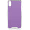 Color Pop VHS Purple iPhone X/XS Clear Case