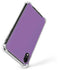 Color Pop VHS Purple iPhone XR Clear Case