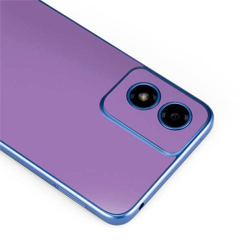 Color Pop VHS Purple Moto G Play 4G (2024) Skin