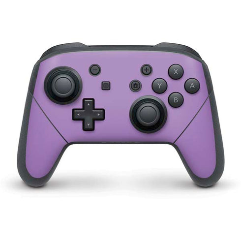 Color Pop VHS Purple Nintendo Switch Pro Controller Skin