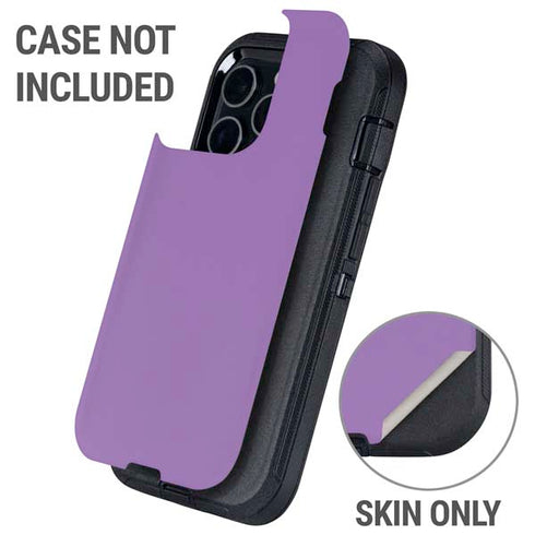 Color Pop VHS Purple Otterbox Defender iPhone Skin