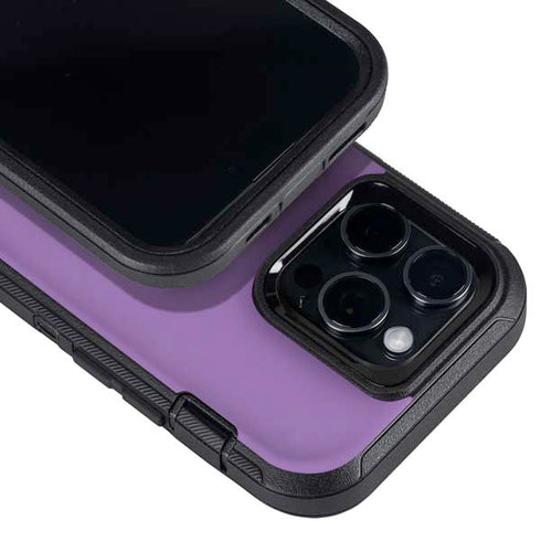 Color Pop VHS Purple Otterbox Defender iPhone Skin