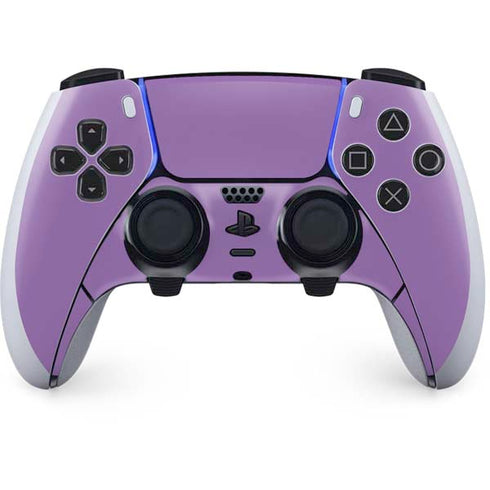 Color Pop VHS Purple PS5 DualSense Edge Pro Controller Skin