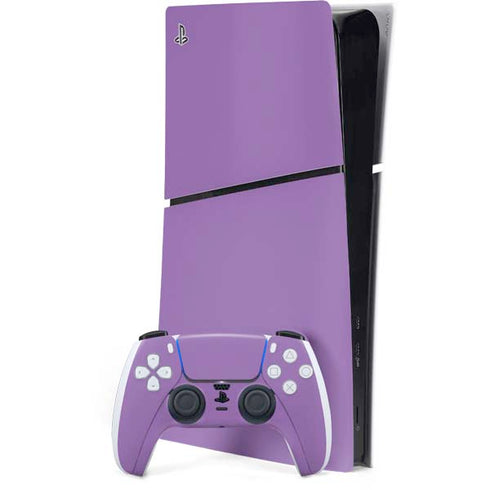 Color Pop VHS Purple PS5 Slim Digital Edition Bundle Skin