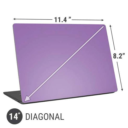 Color Pop VHS Purple Universal Laptop 14in (11.4 x 8.2in) Skin