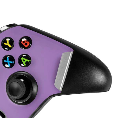 Color Pop VHS Purple Xbox One X Controller Skin