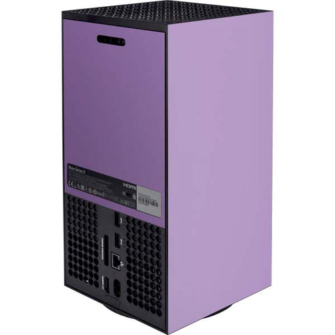 Color Pop VHS Purple Xbox Series X Console Skin