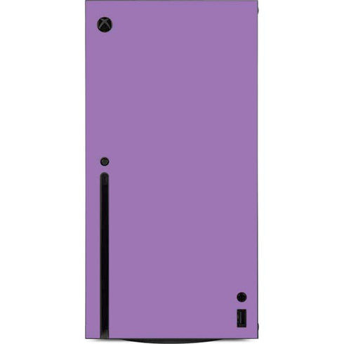 Color Pop VHS Purple Xbox Series X Console Skin