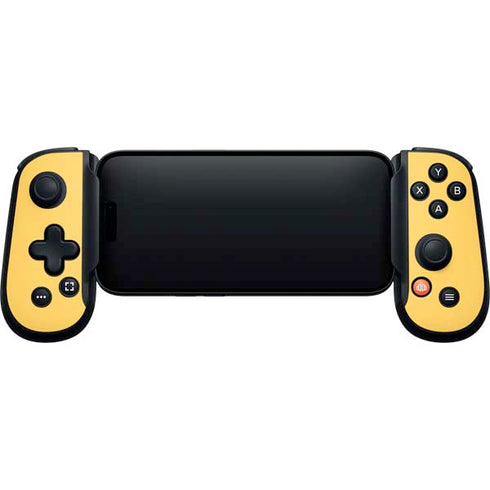 Color Pop Yellow Delight Backbone One for iPhone Game Controller Skin