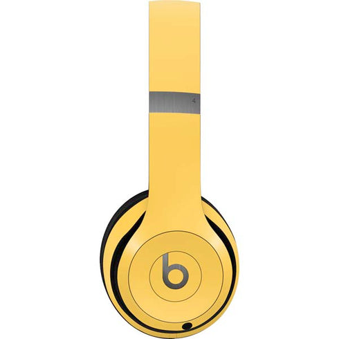 Color Pop Yellow Delight Beats Solo 4 Wireless Headphones Skin