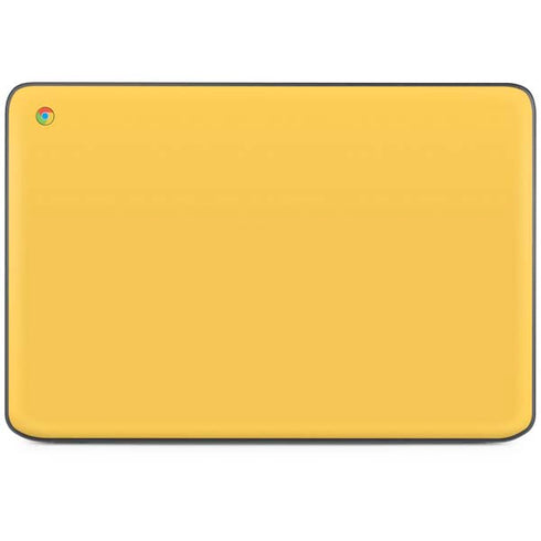 Color Pop Yellow Delight HP Chromebook Skin