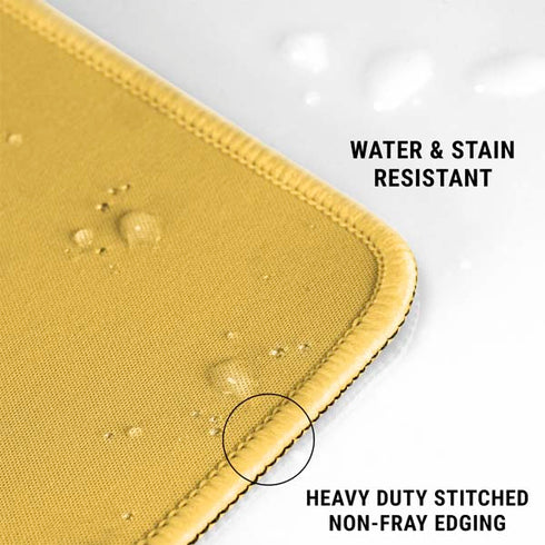 Color Pop Yellow Delight Gaming Mouse Pad