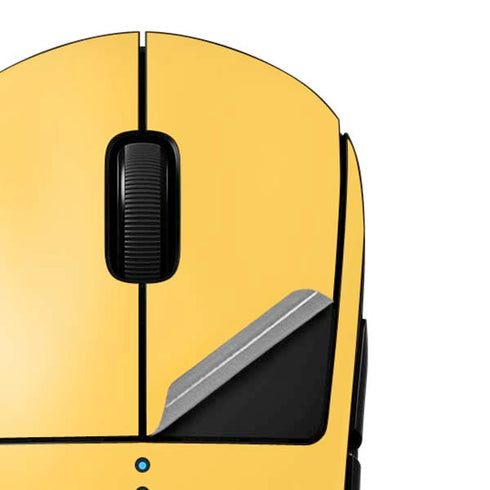 Color Pop Yellow Delight G Pro Wireless Gaming Mouse Skin