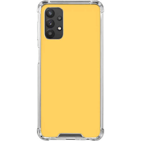 Color Pop Yellow Delight Galaxy A32 5G Clear Case